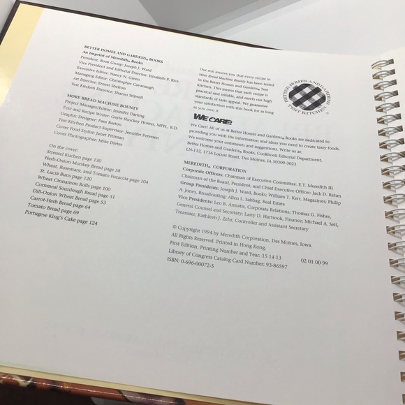 NEW Lot Of 2 HB/SB Bread Machine Cookbooks BH & G Betty Crocker 1st Ed Baking - Picture 10 of 12